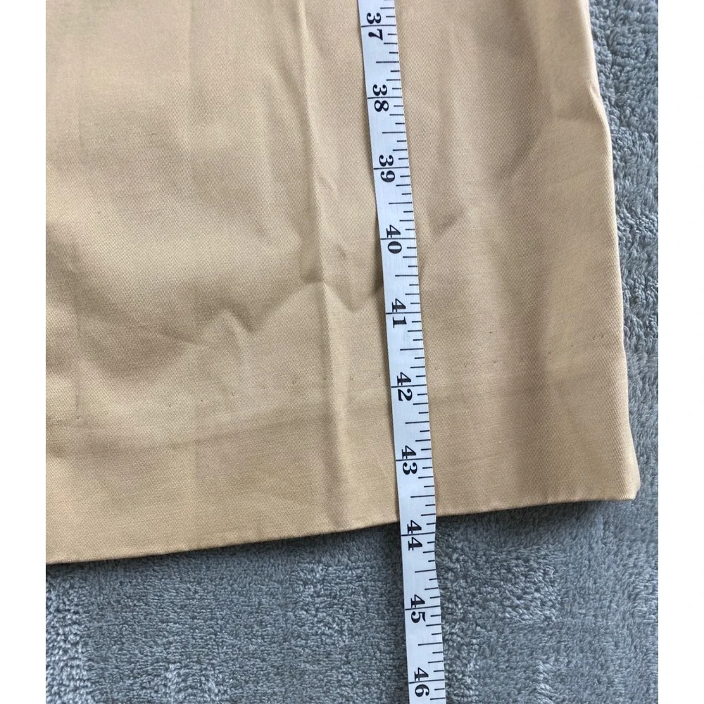 Anne Klein Womens Tan Stretch Dress Pants Khaki Bootcut Professional Trousers 10